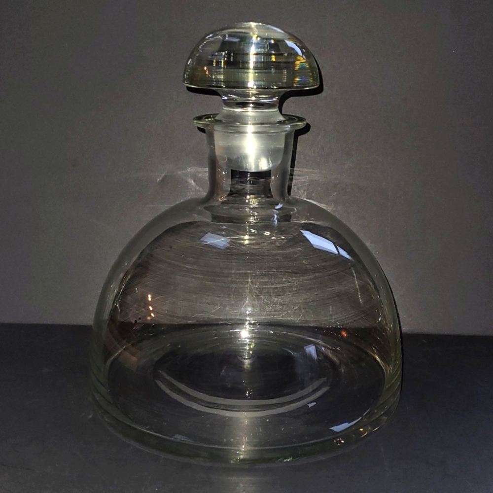 Vintage wine decanter